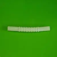 Топливная полиамидная трубка гофрированная, PA12, ID8x100мм, белая