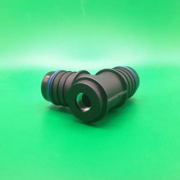 Переходник тройник  ID25-ID25-G1/4-Т-образный для системы охлаждения, угловой | NS09-LM44