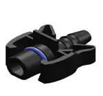 Быстросъемный штуцер D11.5-ID5-180° E-Lock системы охлаждения | NS03-DW3