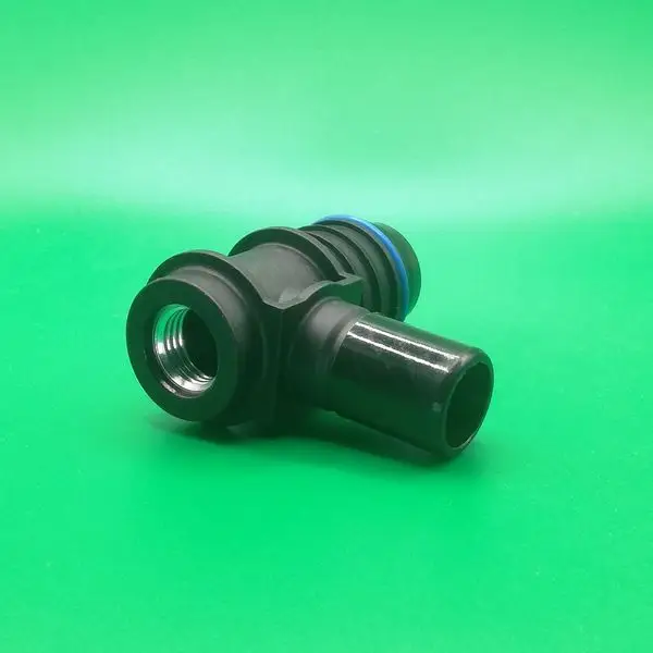 Быстросъемный штуцер-тройник ID21-CQC18-m14-Т-образный для системы охлаждения, угловой | NS09-LM4