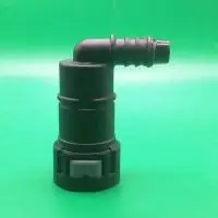 Быстросъемный разъем с запорным клапаном 16.0-ID10-90°, системы охлаждения, угловой | NS09-ZF-19-F