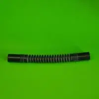 Топливная полиамидная трубка гофрированая, PA12, ID10x80мм, черная