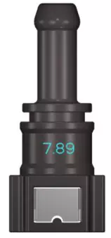 Топливный быстросъемный штуцер 7.89-ID7.5-180° | NS03-B5 прямой