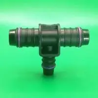 Переходник-тройник ID14-ID10-ID14 Т-образный системы охлаждения, угловой | NS09-T41