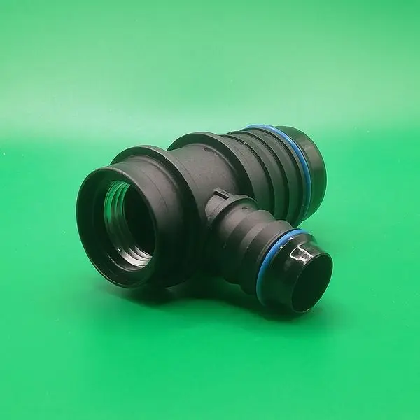 Переходник тройник  ID25-ID15-G1/2-Т-образный для системы охлаждения, угловой | NS09-LM19