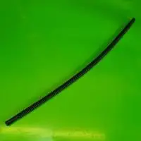 Топливная полиамидная трубка гофрированая, PA12, ID6x400мм, черная