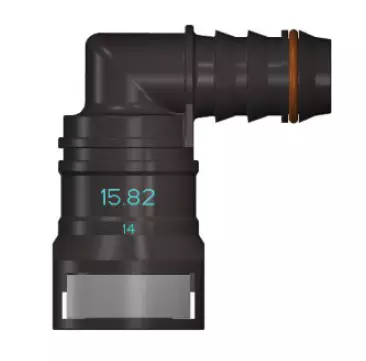 Топливный быстросъемный штуцер 15.82-ID14-90° | NS03-H1
