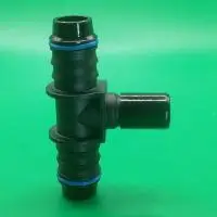 Быстросъемный штуцер ID14-CQC10-ID14-Т-образный для системы охлаждения, угловой | NS09-T51