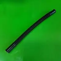 Топливная полиамидная трубка гофрированная, PA12, ID10x200мм, черная