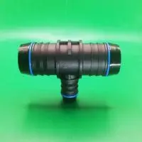 Переходник-тройник ID25-ID14-ID25-Т-образный для системы охлаждения, угловой | NS09-T30-XK