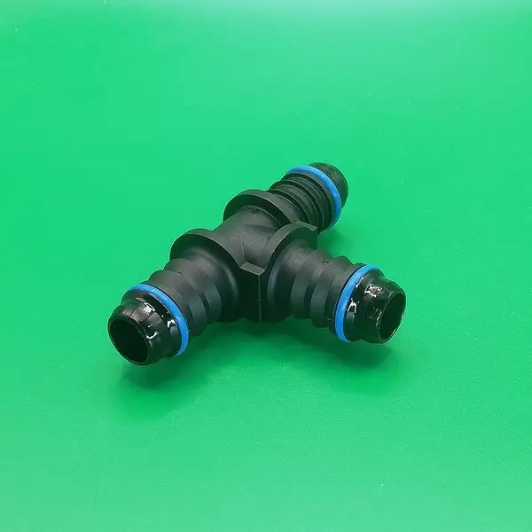 Топливный тройник ID12-ID12-ID12-Т-образный, угловой | NS09-TU4