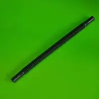 Топливная полиамидная трубка гофрированная, PA12, ID6x200мм, черная