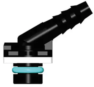 NS03-NW7 штуцер обратки 12-ID6-60°