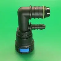 Быстросъемный разъем-тройник  15.82-ID14-6-90° системы охлаждения, угловой | NS09-H29