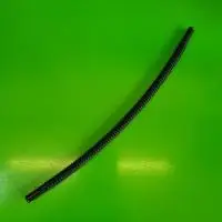 Топливная полиамидная трубка гофрированная, PA12, ID6x300мм, черная