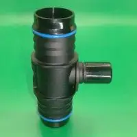 Быстросъемный штуцер ID25-CQC18-ID25-Т-образный для системы охлаждения, угловой | NS09-T26