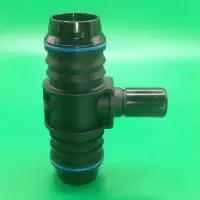 Быстросъемный штуцер ID21-CQC18-ID21-Т-образный для системы охлаждения, угловой | NS09-T48