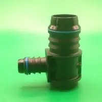 Переходник тройник  ID21-ID12-G1/4-Т-образный для системы охлаждения, угловой | NS09-LM34