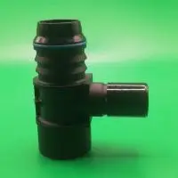 Быстросъемный штуцер-тройник ID21-CQC18-G1/2-Т-образный для системы охлаждения, угловой | NS09-LM15