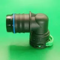 Быстросъемный разъем CQC18-ID14-90° для системы охлаждения, угловой | NS09-270-45