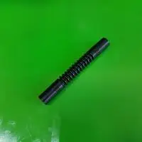 Топливная полиамидная трубка гофрированная, PA12, ID10x100мм, черная