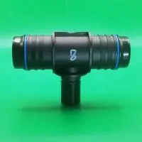 Быстросъемный штуцер ID25-CQC18-ID25-Т-образный для системы охлаждения, угловой | NS09-T26JC-8N