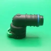 Быстросъемный разъем CQC14-ID15-90° для системы охлаждения, угловой | NS09-270-34