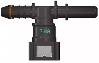 Топливный быстросъемный штуцер 7.89-ID6-7.89 | NS03-B10 Т-образный