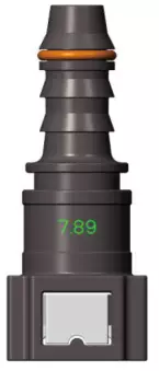 Топливный быстросъемный штуцер 7.89-ID8-180° | NS03-B8 