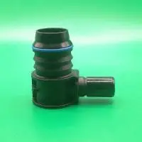 Быстросъемный штуцер ID21-CQC14-90° для системы охлаждения, угловой | NS09-L35