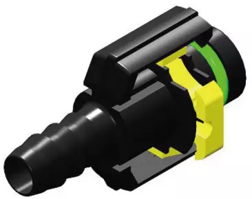 NS03-NW9 быстросъемный коннектор обратки D16-ID10-180°, NS03-NW9