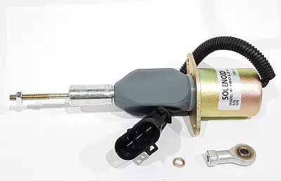 Клапан (соленоид) отсечки топлива 87801213, 1751ES-12A6UC4B3S1 для NEW HOLLAND, WOODWARD, 12В