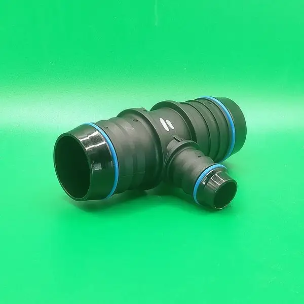 Переходник-тройник ID25-ID14-ID25-Т-образный для системы охлаждения, угловой | NS09-T30-XK-11N