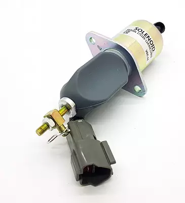 Клапан (соленоид) отсечки топлива 1751ES-12A3UC12B1S, SA-4673-S на YANMAR, HYUNDAI, 12В