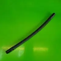 Топливная полиамидная трубка гофрированная, PA12, ID8x250мм, черная