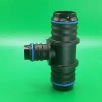 Переходник-тройник ID22-ID15-ID22-Т-образный для системы охлаждения, угловой | NS09-T42