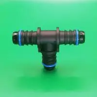 Топливный тройник ID12-ID12-ID12-Т-образный, угловой | NS09-TU4