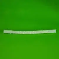 Топливная полиамидная трубка гофрированная, PA12, ID10x200мм, белая