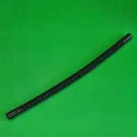 Топливная полиамидная трубка гофрированная, PA12, ID10x300мм, черная