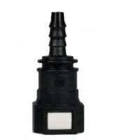 Топливный быстросъемный штуцер 9.89-ID6-180° | NS03-E16, прямой