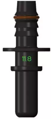 Топливный быстросъемный 11.8-ID10-180° переходник | NS03-MEP10