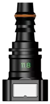 Топливный быстросъемный штуцер 11.8-ID10-180° | NS03-G1, прямой