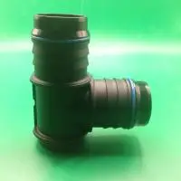 Переходник тройник  ID25-ID25-G3/8-Т-образный для системы охлаждения, угловой | NS09-LM33