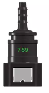 Топливный быстросъемный штуцер 7.89-ID4-180° | NS03-B11 прямой