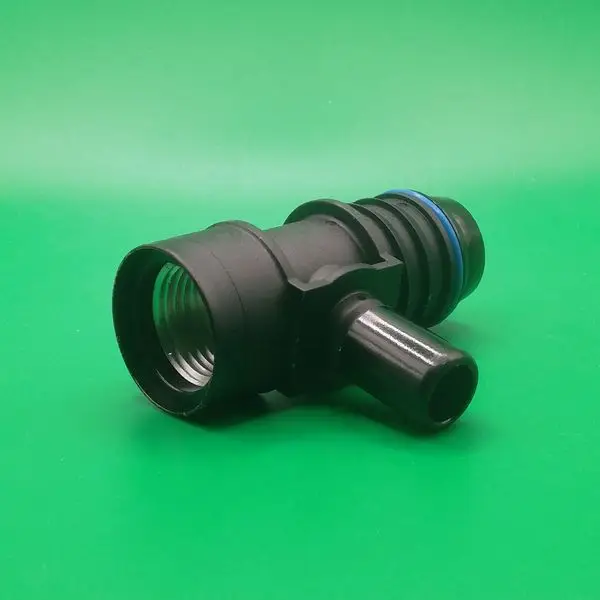 Быстросъемный штуцер-тройник ID21-CQC14-G1/2-Т-образный для системы охлаждения, угловой | NS09-LM14