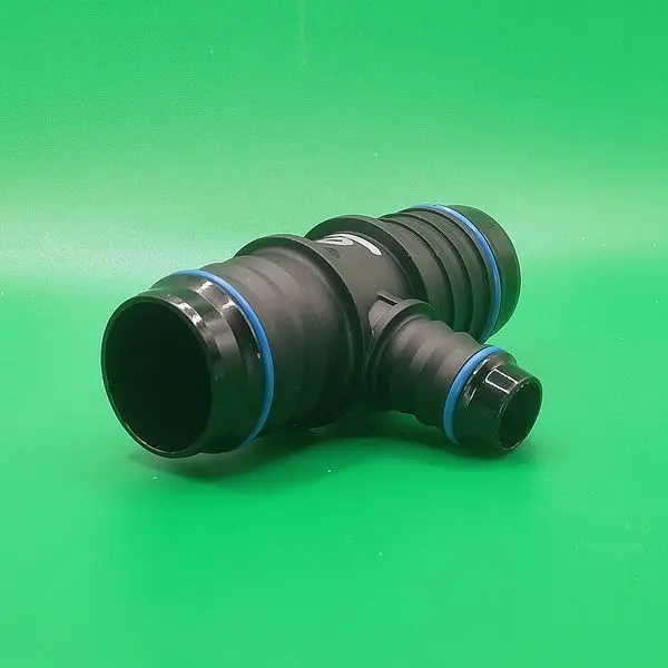 Переходник-тройник ID25-ID14-ID25-Т-образный для системы охлаждения, угловой | NS09-T30-10N