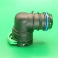 Быстросъемный разъем CQC20-ID21-90° для системы охлаждения, угловой | NS09-270-38