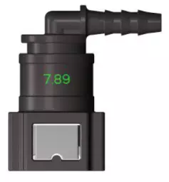 Топливный быстросъемный штуцер 7.89-ID4-90° | NS03-B12 