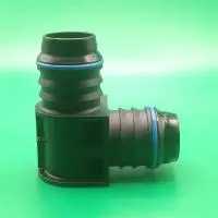 Переходник ID21-ID21-90° для системы охлаждения, угловой | NS09-L39