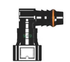 Топливный быстросъемный штуцер 9.49-ID10-90° | NS03-D21, угловой